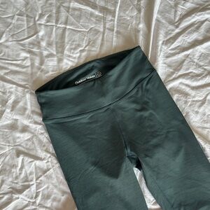 Outdoor Voices Dark Green Leggings